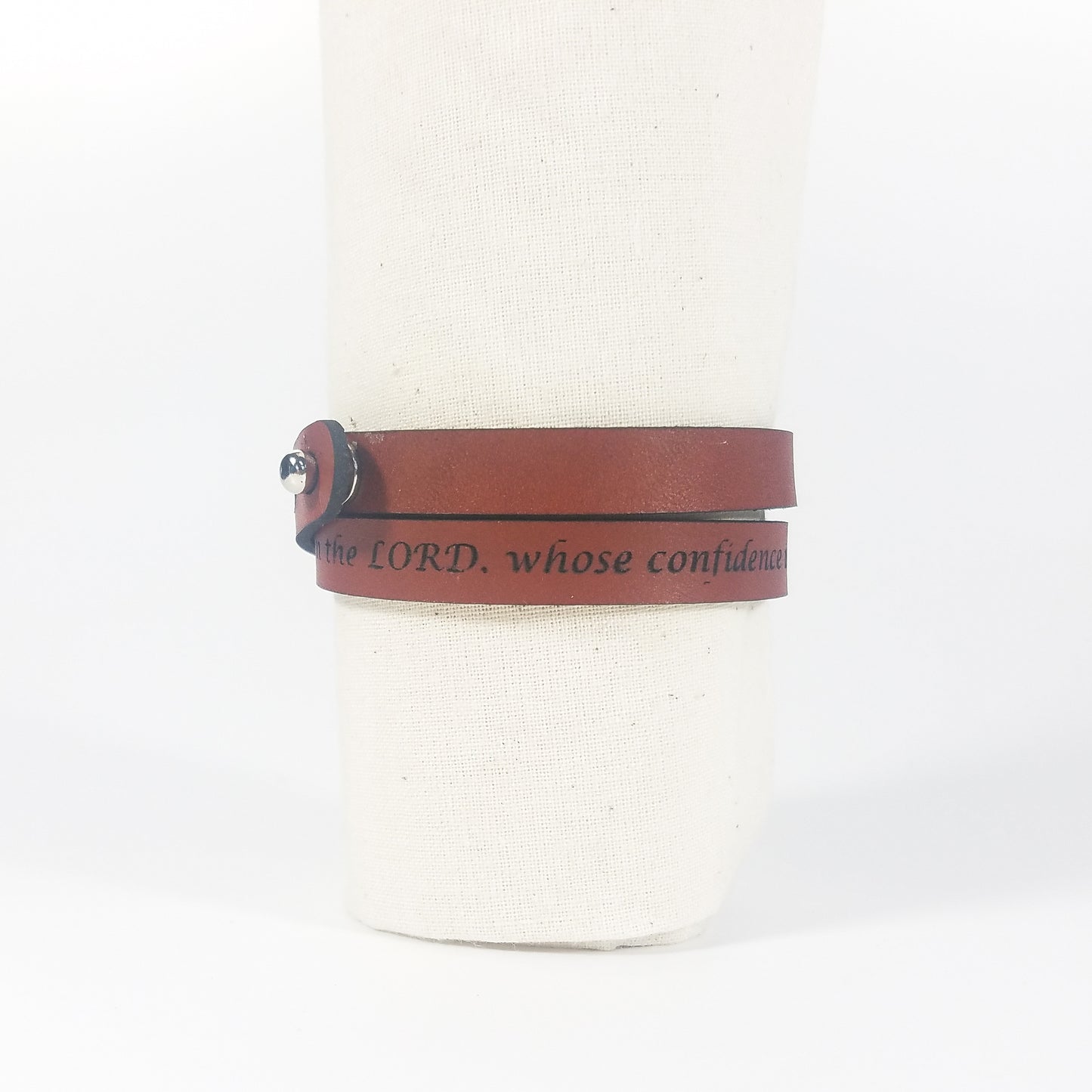 Spiritual Wrap Bracelets - But blessed is the one whose trust is in the LORD