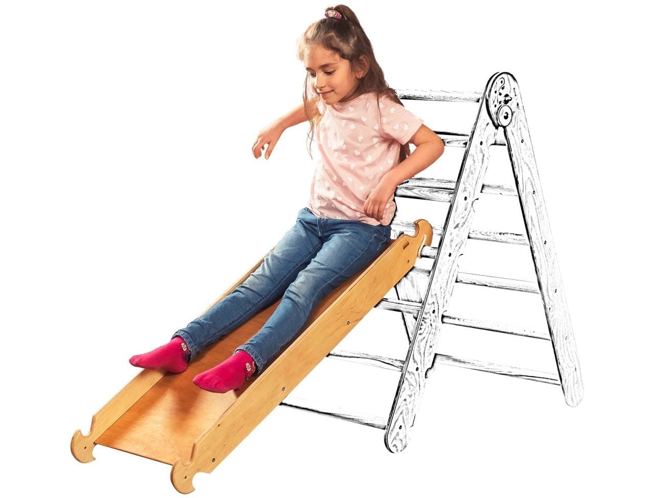 Slide Board & Climbing Ramp - Climbing Accessories – Chocolate