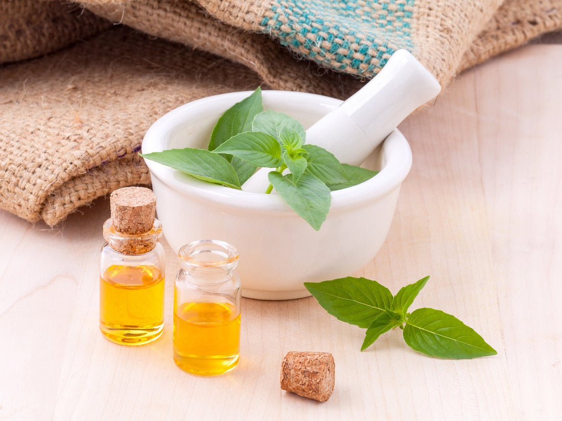 herbs and oils