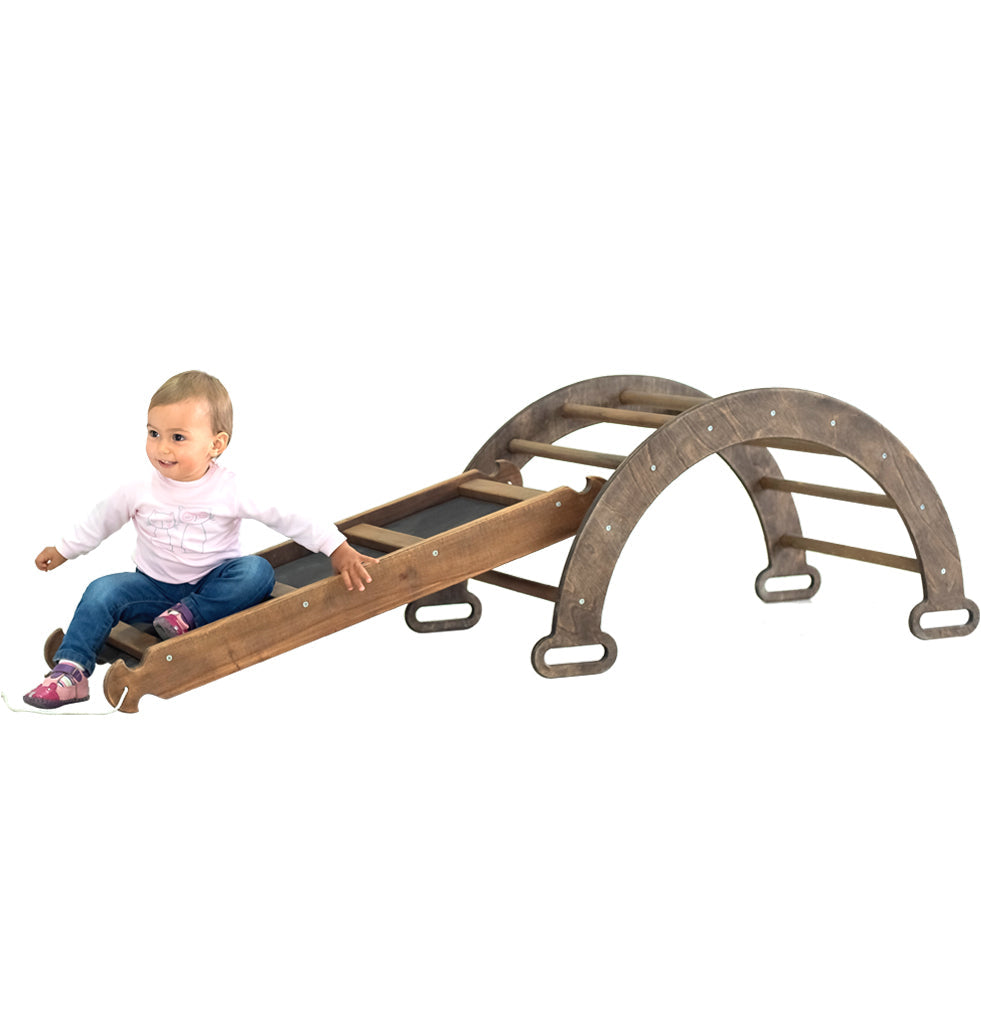 Slide Board & Climbing Ramp - Climbing Accessories – Chocolate