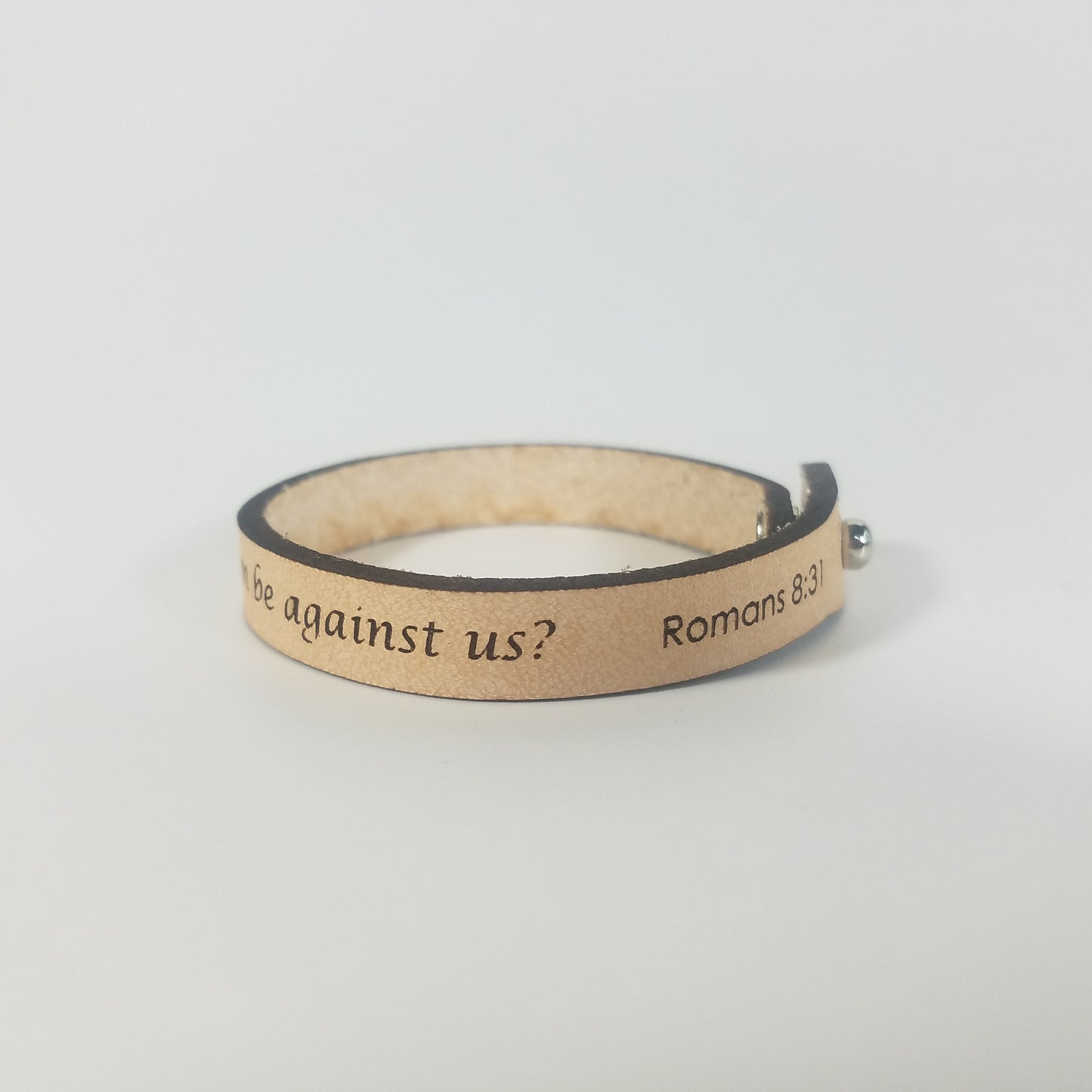Spiritual Quote Bracelets - If God is for us who can be against us
